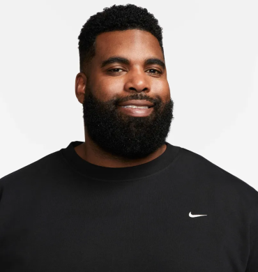 Толстовка мужская Nike M Nk Df Std Issue Crew (DQ5820-010), S