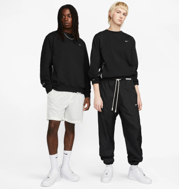 Толстовка мужская Nike M Nk Df Std Issue Crew (DQ5820-010), S