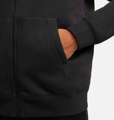 Толстовка мужская Nike Sp Flc Fz Hoodie Bb Black FQ8819-010, XL