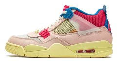 Баскетбольные кроссовки Union x Air Jordan 4 "Guava Ice" 