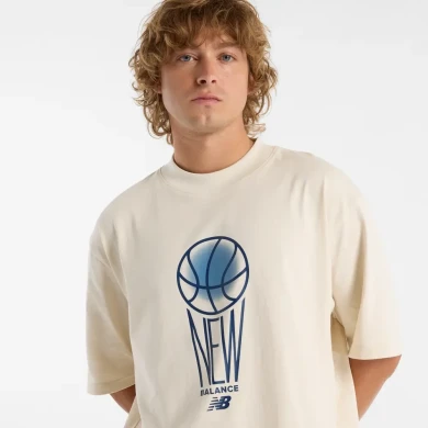 Футболка New Balance Hoops Graphic (MT44585LIN), M