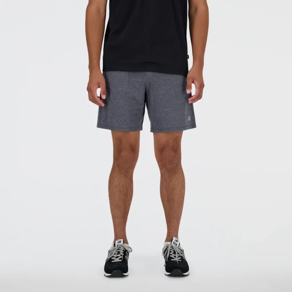 Мужские шорты New Balance Heathertech (MS41073BK)