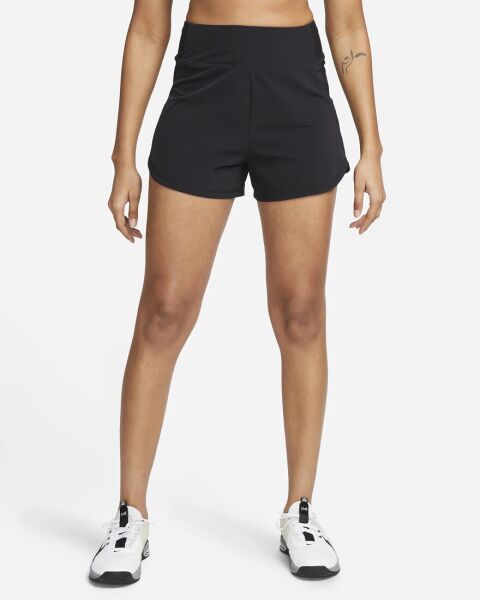 Женские шорты Nike W Nk Bliss Df Hr 3in Br Short (DX6018-010)