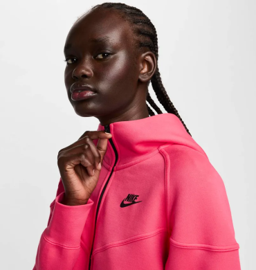 Кофта жіноча Nike Nsw Tch Flc Wr Fz Hdy (FB8338-629), XS