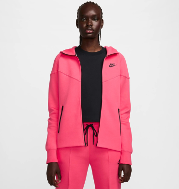 Кофта жіноча Nike Nsw Tch Flc Wr Fz Hdy (FB8338-629), XS