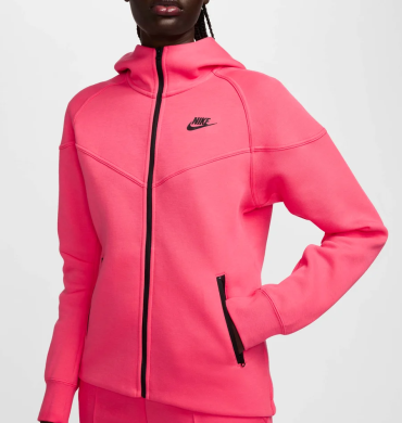 Кофта жіноча Nike Nsw Tch Flc Wr Fz Hdy (FB8338-629), XS
