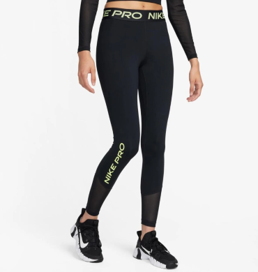 Легінси жіночі Nike Pro Mid-Rise Full-Length Leggings (FB5687-010), XS