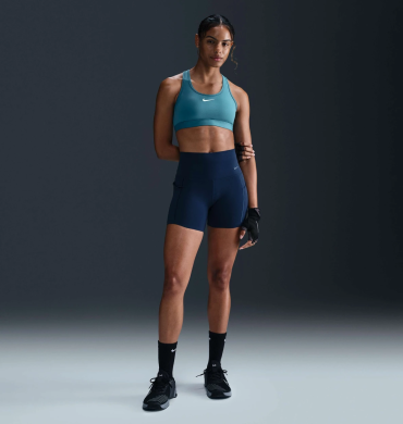 Топ женский Nike Swsh Med Spt (DX6821-006), S