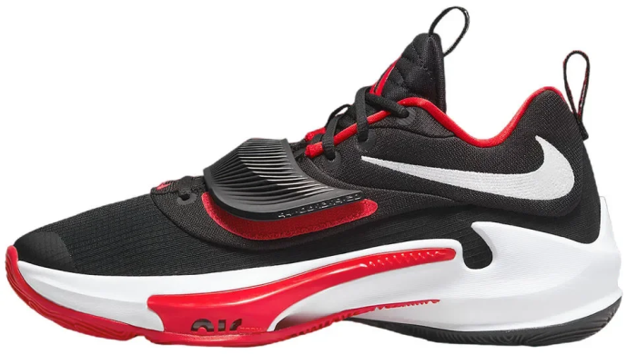 Баскетбольные кроссовки Nike Zoom Freak 3 "Bred" (DA0694-003)