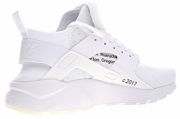 Мужские кроссовки OFF WHITE x Nike Air Huarache Ultra "White", EUR 41
