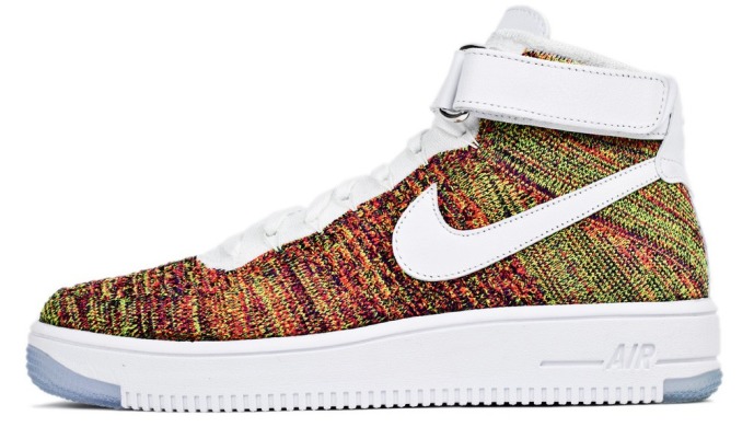 Кроссовки Nike Air Force 1 Ultra Flyknit Mid "Multicolor", EUR 42
