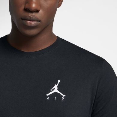 Футболка Jordan Jumpman Air Embroidered Tee "Black" (AH5296-010), M
