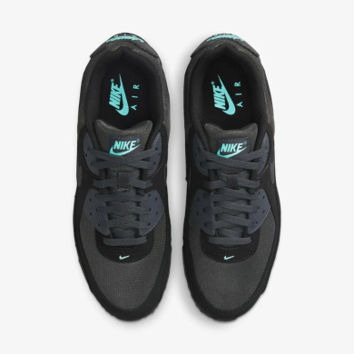Чоловічі кросівки Nike Air Mx 90 'Black Tiffany' (HV6224-001), EUR 44