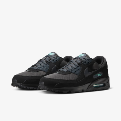 Чоловічі кросівки Nike Air Mx 90 'Black Tiffany' (HV6224-001), EUR 44