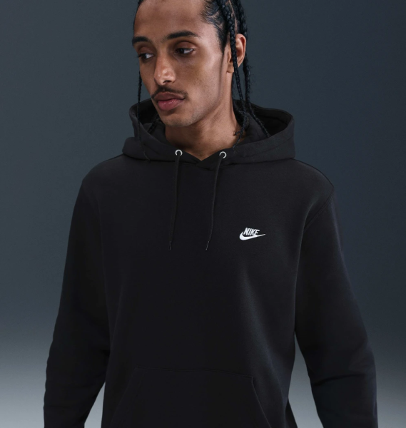 Худи мужское Nike Club Pullover Fleece Hoodie (FN3859-010)