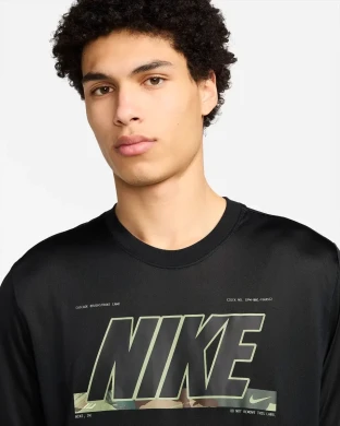 Футболка чоловіча Nike Dri-FIT Camo T-Shirt (FV8370-010), M