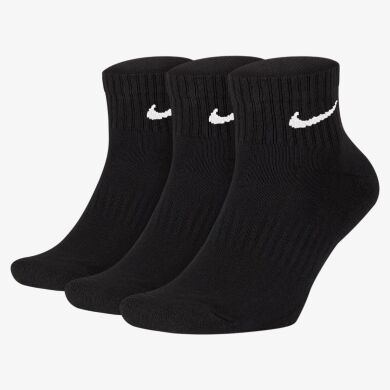 Шкарпетки Nike U Nk Everyday Cush Ankle 3pr (SX7667-010), EUR 38-42