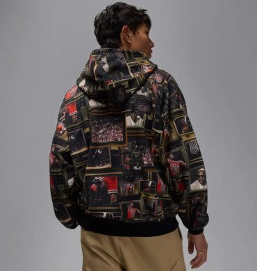 Худи мужское Jordan Brooklyn Fleece AOP (HV0552-010), M