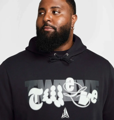 Худи мужское Nike Ja Fleece Basketball (FZ1038-010), XL