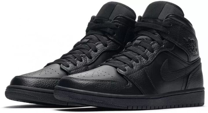 Мужские кроссовки Nike Air Jordan 1 Mid (554724-091), EUR 41