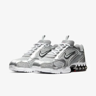 Мужские кроссовки Nike Air Zoom Spiridon Cage 2 "Metallic Silver" (CJ1288-001)