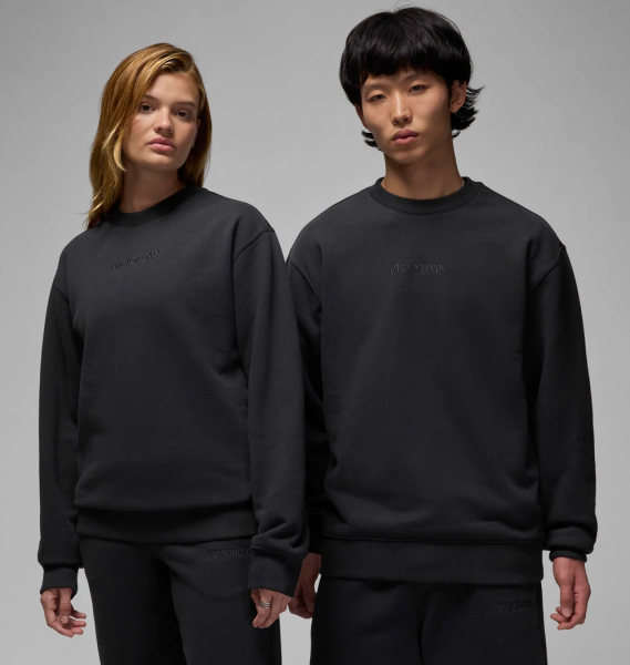 Свитшот Jordan Wordmark Washed Fleece Crew (FZ3950-045)