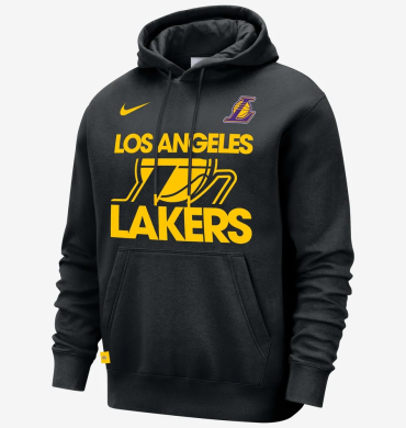 Худи Nike NBA Los Angeles Lakers Club (FZ7485-010), XL
