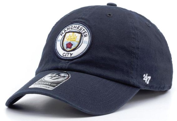 Кепка '47 Brand Clean Up Manchester City FC (RGW07GWS-NYA), One Size