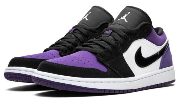 Кросівки Air Jordan 1 Low “Court Purple”, EUR 44,5