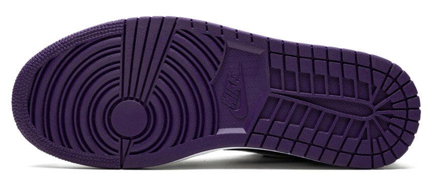 Кроссовки Air Jordan 1 Low “Court Purple”, EUR 42