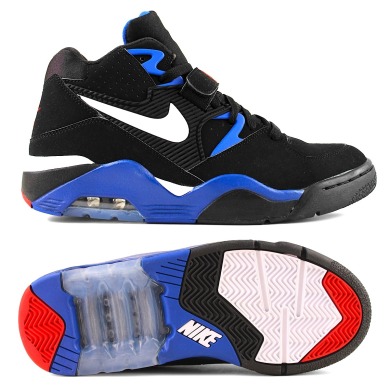 Кроссовки Nike Air Force 180 "Black, Sport Royal & Red", EUR 42