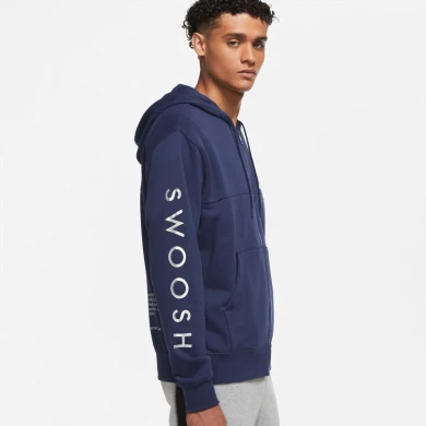 Мужская Кофта Nike Nsw Swoosh Hoodie Fz Sbb Mtl (DC2582-410)