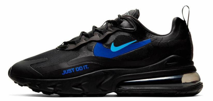 Оригінальні кросівки Nike Air Max 270 React Just Do It "Black" (CT2203-001), EUR 45