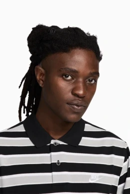 Поло Nike Club Men's Striped Polo (FN3896-010), M