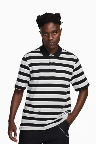 Поло Nike Club Men's Striped Polo (FN3896-010)