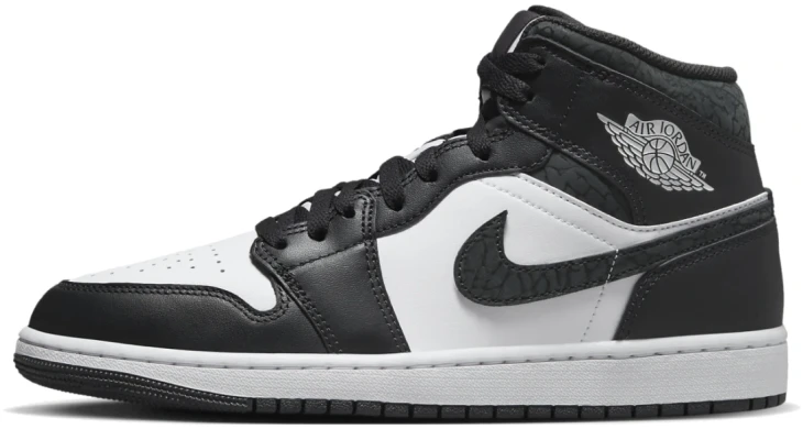 Кросівки Air Jordan 1 Mid Panda Elephant (FB9911-001), EUR 44