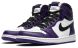 Баскетбольні кросівки Air Jordan 1 Retro High OG “Court Purple 2.0”, EUR 45
