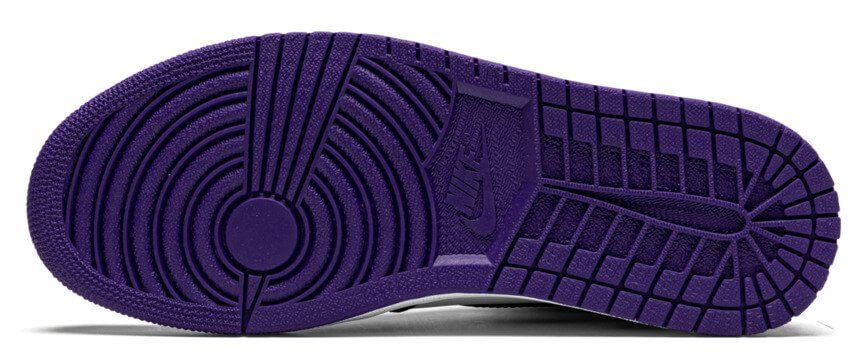 Баскетбольні кросівки Air Jordan 1 Retro High OG “Court Purple 2.0”, EUR 44,5