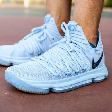 Баскетбольные кроссовки Nike KD 10 Anniversary "Faint Blue", EUR 42
