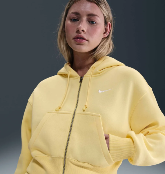 Кофта женская Nike W Phnx Flc Crop (HV2426-722)