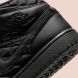 Кроссовки Air Jordan 1 Mid "Black Quilted", EUR 43