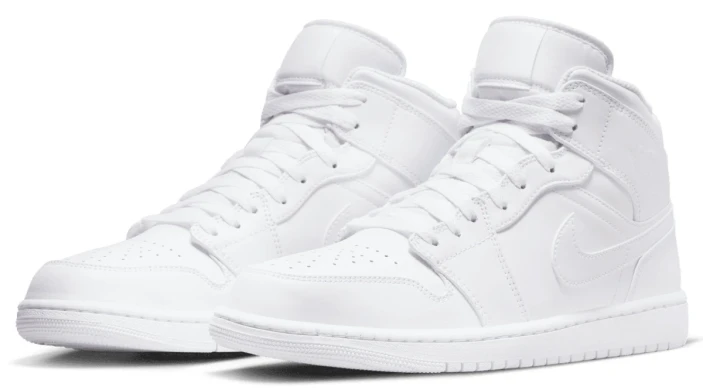 Кроссовки Мужские Jordan 1 Mid (554724-136), EUR 44,5