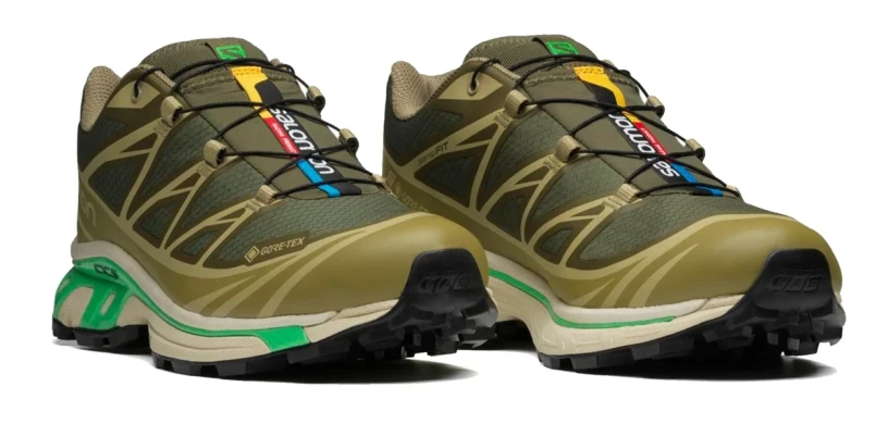 Мужские кроссовки Salomon XT-6 GTX Olive Night (L47292300), EUR 43