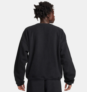 Толстовка мужская Nike M Club+ Sherpa Wntr Crew (FB8378-010), S