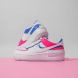 Женские кроссовки Nike Air Force 1 Shadow "White Pink Blue", EUR 40