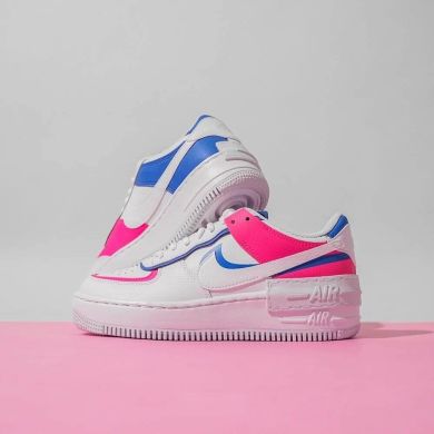 Жіночі кросівки Nike Air Force 1 Shadow "White Pink Blue", EUR 36,5