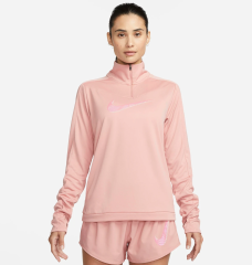 Кофта женская Nike 1/4 Dri-Fit Swoosh (FB4687-618)