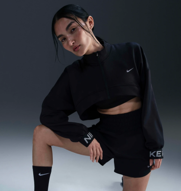 Кофта женская Nike Pro Fleece Top (FV8097-010), S