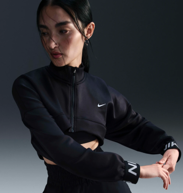 Кофта женская Nike Pro Fleece Top (FV8097-010), S