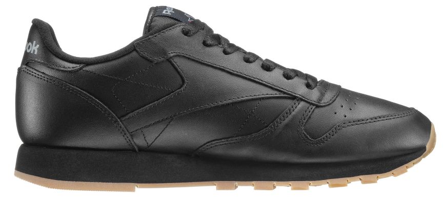 Оригинальные кроссовки Reebok Classic Black Leather (49800), EUR 40,5